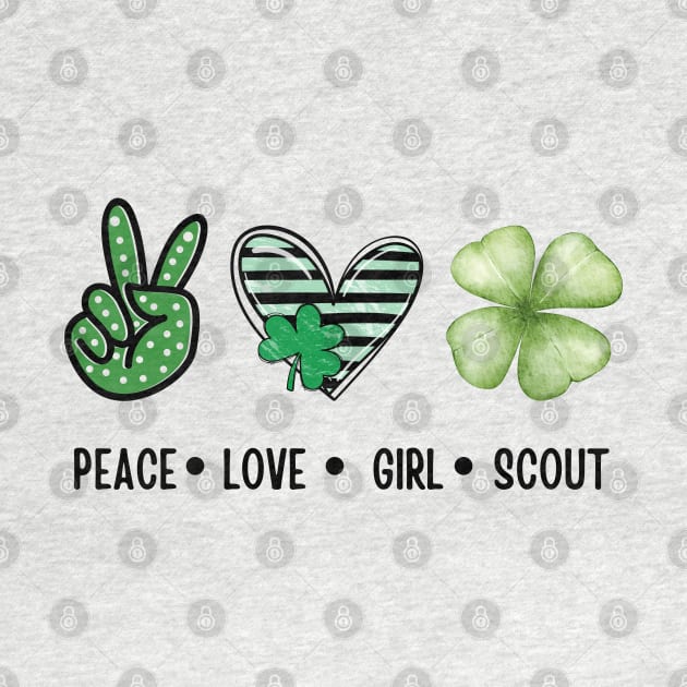 Peace Love Cookie Scout For Girls Bakery Cookie Season by Adam4you